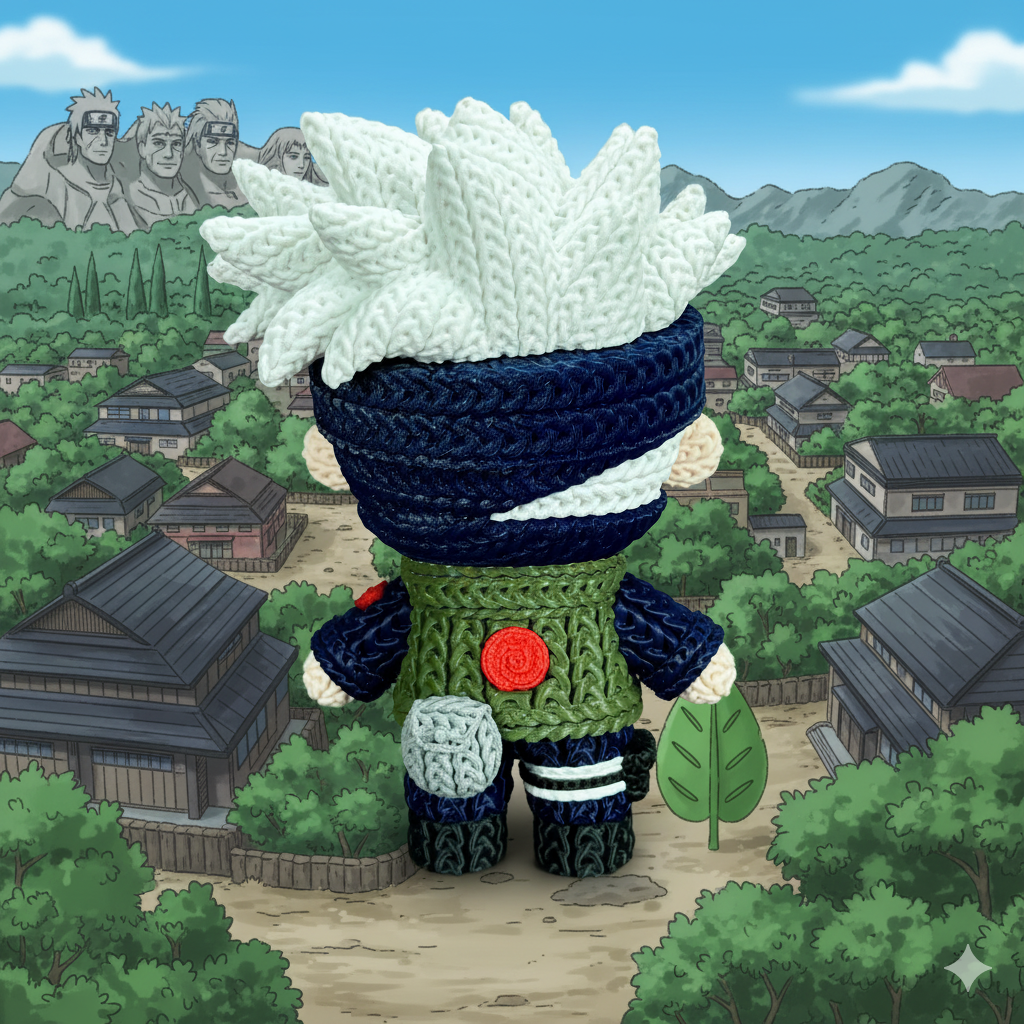 Kakashi Knitted Crochet
