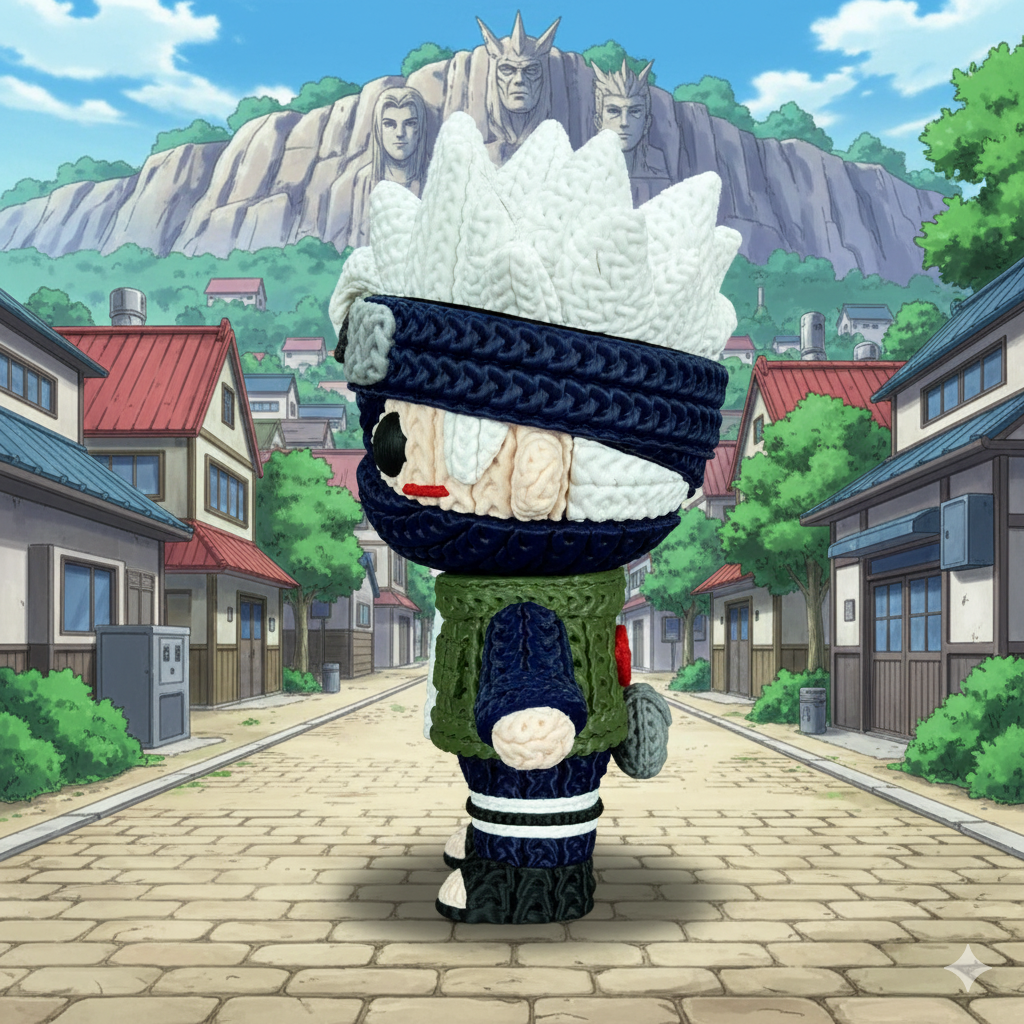 Kakashi Knitted Crochet
