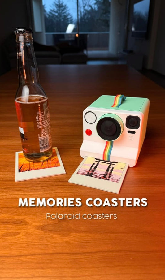 MEMORIES COASTERS POLAROID
COASTERS