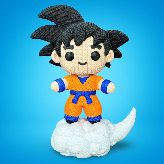 Goku Knitted Crochet