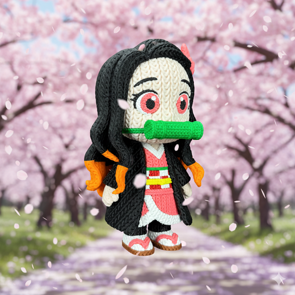 Nezuko knitted